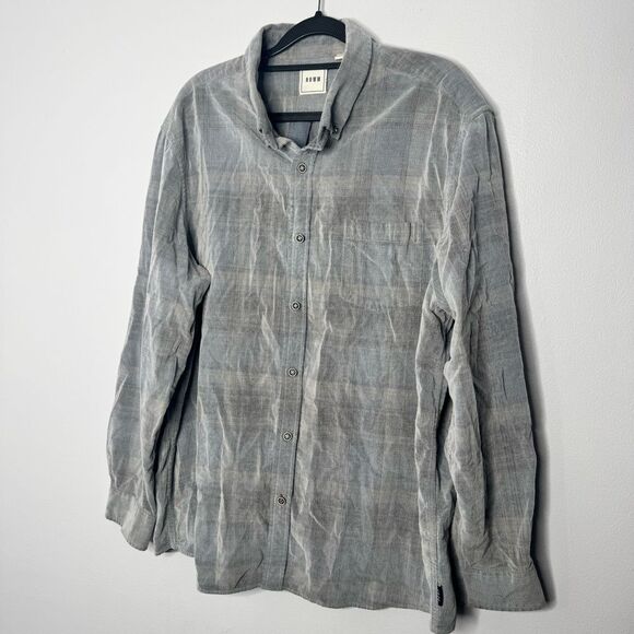 Rown plaid button down shirt size XL - Picture 2 of 6